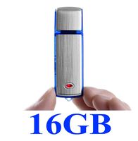 Digital Voice Recorder Mini Voice Recorder with 16GB USB Flash Drive and Mp3 Function/170 Hours Recording Capacity Black Small Audio Dictaphone for Meetings and Transfer Files ...