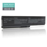 Laptop Battery for Toshiba Satellite PA3817U-1BRS C655 C675 C675D L645 L645D L655 L655D L675 L675D L745 L750 L750D L755 L755D P745 P755 P775 M645 A660 A655 PA3819U-1BRS Series Laptop Battery