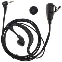 Tenq 1 pin G Shape Earpiece Headset for Motorola Cobra MT200 MT400 T4000 T6000 FV500 FV600 EM1000 SX709R SX750 T7400 T7450(Pack of 1)