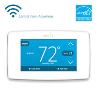 Emerson Sensi Touch Wi-Fi Smart Thermostat with Touchscreen Color Display, Works with Alexa, Energy Star Certified, C-wire Required, ST75W