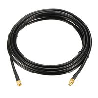 uxcell Antenna Extension Cable SMA Male to SMA Male Coaxial Cable RG58 50 Ohm 20 ft