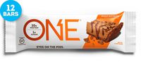 ONE Protein Bars, Peanut Butter Pie, Gluten Free Protein Bars with 20g Protein and only 1g Sugar, Guilt-Free Snacking for High Protein Diets, 2.12 oz (12 Pack)