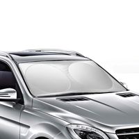 Ohuhu Windshield Sun Shade, Auto Car Sun Shade for Windshield Sunshade Sun Visor for Car Windshield Cover 63 X 33.86 Inches