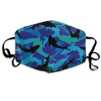 Kupik Shark Camo Anti Dust Mouth Mask Gift for Youth Friends Man Woman and Boys Girls