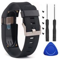 For Fitbit Charge HR Bands,T-BLUER Replacement Silicone Bands Straps for Fitbit Charge HR Watch Fitness Tracker Watch Band Wristband Accessories Large,NOT fit Fitbit Charge, Fitbit Charge 2
