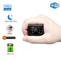 Spy Camera Wireless Hidden HD1080P WiFi Indoor Home Small Security Camera Portable Nanny Cam with APP Night Vision Motion Detection 155° Wide View Angle
