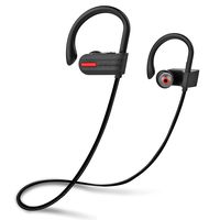 HFF Bluetooth Headphones Waterproof IPX7, Wireless Earbuds Sport, Richer Bass HiFi Stereo in-Ear Earphones w/Case, 7-9 Hrs Playback, Noise Cancelling Microphone (Comfy & Fast Pairing)