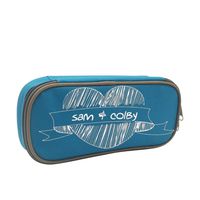 Teens Love_S4m_and_C01by School Pen Box Case Portable Pencil Makeup Pouch Student Bag