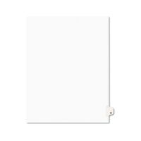 Avery Legal Dividers, Premium Individual Tab Titles, Letter Size, Side Tabs, 24, Pack of 25 (01024)