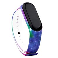 honecumi Xiao mi 3 Watch Band Wrist Strap Bracelet Replacement Accessory Adjustable Pattern Xiaomi Mi Band 3 Smartwatch Strap Bands for Men&Woman- Xiaomi 3 Wrist Band-Paw/Flowers Bands