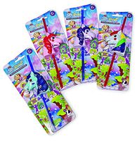 Fun Drinking Straw with Realistic Sound Effects for Kids - Set of 2 (Unicorns)