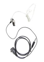 Universal 3.5mm Jack PTT Acoustic Hollow Air Tube Anti-Radiation Earphone Xfox Single Channel Earpiece with PTT Answer Switch Compatible with iPhone Samsung LG Moto ZTE BlackBerry Mobile Phones