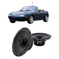Compatible with Mazda MX-5 Miata 1990-1997 Front Door Factory Replacement Harmony HA-R65 Speakers