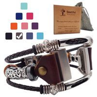 Smatiful Charge 3 Bands with Box Pack for Women, Adjustable Replacement Watch Band for Fitbit Charge 3 HR, Brown