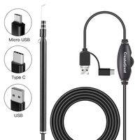 G-Dreamer 3 in 1 USB Earwax Cleaning Wireless Endoscope Camera with 6 Adjustable Led