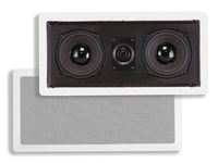 Monoprice Aramid Fiber in-Wall Center Channel Speaker - Dual 5.25 Inch (Single) with Titanium Tweeters - Caliber Series