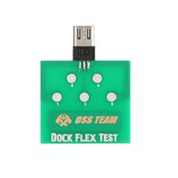 Micro USB Dock Flex Test Board for Android Phone U2 Battery Power Charging Dock Flex Easy Testing Tool Dock Test Board