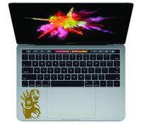 Die-cut Decal Vinyl Sticker Iron Man Superhero for Macbook Laptop Car (White)