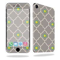 MightySkins Protective Vinyl Skin Decal Compatible with Apple iPhone 7 Case wrap Cover Sticker Skins Quatrefoil