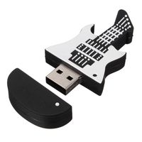 Voberry Voberry 1GB 2GB 4GB 8GB 16GB 32GB Mini Guitar USB 2.0 Flash Large Memory USA Flash Drive (1GB, White)