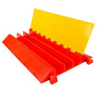 Guardian Industrial Products DH-PCP-4 3-Channel Heavy Duty Modular Safety Cable Ramp Protector
