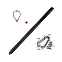 BSDTECH Stylus Touch S Pen for Samsung Galaxy Tab A 9.7" SM-P550 P555 8.0" SM-P350 P355 Replacement Tips/Nibs+Eject Pin（Black）
