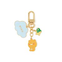 KAKAO FRIENDS Official- Little Friends Key Ring Compatible with AirPods Silicone Case (Ryan)