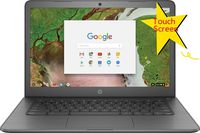 HP High Performance Touchscreen Chromebook | 14in HD (1366 x 768) Multitouch Screen | Intel Celeron N3350 up to 2.4GHz | Bluetooth | No Optical (Renewed)