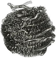 ACS Industries 15-100 50 G 400 Series Stainless Steel Scrubbing Sponge, Individually Polybagged (Pack of 12)