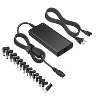 POWSEED 70W Slim Universal AC Laptop Charger Power Adapter for HP Dell Acer Asus Toshiba Lenovo IBM Compaq Samsung Sony Gateway Fujitsu, DC Output Supply 18v 18.5v 19v 19.5v 20v Power Cord