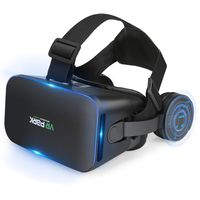 3D VR glasses for gaming and 3D movies and educational games. Augmented virtual reality headset with adjustable pupil distance and object distance. Available for iPhone and Android