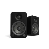 Kanto YU4 Powered Speakers with Bluetooth and Phono Preamp, Matte Black