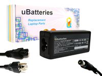 UBatteries Compatible 18.5V 4.9A 90W AC Adapter Charger Replacement for HP Pavilion dv7 dv7t dv7-3000 dv7-6000 dv7t-3100 dv7t-3300 dv7t-4100 dv7t-6000 dv7t-6100 dv7t-6B00 dv7t-6C00 Series