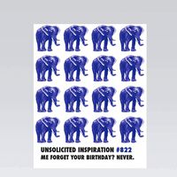 Birthday Elephant Card