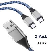 [2 Pack] Fire 10 USB C Charger Cable Compatible for Kindle Fire 9th Generation,New Fire HD 10 Tablet,Kids Edition Tablet(2019)-Blue