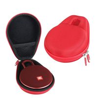 Hermitshell Travel Case Fits JBL Clip 3 Portable Waterproof Wireless Bluetooth Speaker (Red)
