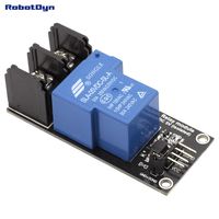 RobotDyn - Relay Module 1 Channel for Big Current, Operation 5V. VC - 30A 110VAC/250VAC/30VDC for Arduino Relay, arduino Relay 1 Channel, arduino Relay Module high Current