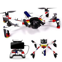 MightySkins Skin Compatible with Parrot Anafi Drone - Deco | Protective, Durable, and Unique Vinyl Decal wrap Cover | Easy to Apply, Remove, and Change Styles | Made in The USA