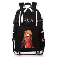 Siawasey Anime EVA Neon Genesis Evangelion Cosplay Backpack Daypack Bookbag Laptop School Bag