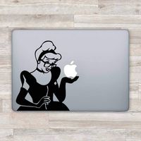 MacBook Decal Disney MacBook Sticker Disney Laptop Stickers Cinderella Laptop Decal Vinyl Sticker MacBook Pro Decal
