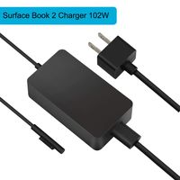 Surface Book 2 Charger, 102W Surface Charger 15V 6.33A Power Supply Portable Charger for Microsoft Surface Book 2 Surface Book Surface Laptop Surface Pro 5 Pro 4 Pro 3 with 5V 1.5A USB Port