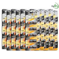 A23 Alkaline 12V Battery 23A . 50-Pcs Pack Genuine KEYKO JAPAN High Tech for Remote controls , alarm , keyless entry , electronics and so more by KEYKO
