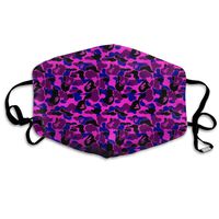 Pink Camo Dust Mask,Washable and Reusable Cleaning Gardening Outdoor Activities Warm Windproof Mask