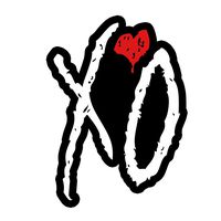 Xo The Weeknd Logo OriginalStickers0881 Set of Two (2X) Stickers, Laptop, Ipad, Car, Truck, Size 4 inches on Longer Side