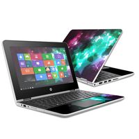MightySkins Skin Compatible With HP Pavilion x360 11.6" (2016) wrap cover sticker skins Glow Stars