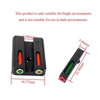 Handgun Front and Rear Sight feature Interchangeable LitePipes Fits Smith & Wesson M&P models (including SHIELD and .22 models, excluding .22 Compact, C.O.R.E. models, and SHIELD 380 EZ), SD9 and SD40