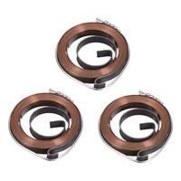 uxcell Drill Press Return Spring, Quill Spring Feed Return Coil Spring Assembly, 3.2Ft Long, 40 x 6 x 0.7mm 3PCS