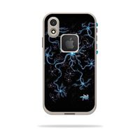 MightySkins Skin Compatible with LifeProof FRE iPhone XR Case - Neuron Galaxy | Protective, Durable, and Unique Vinyl Decal wrap Cover | Easy to Apply, Remove, and Change Styles | Made in The USA