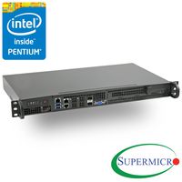 Supermicro Front I/O Mini 1U Rackmount w/Dual 10GbE, SFP+, IPMI, RS-SMX10TP4F-FIO