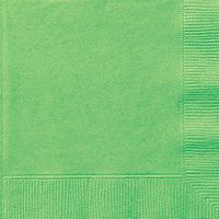 Lime Green Paper Napkins, 50ct